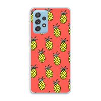 Ananas: Samsung Galaxy A73 Transparant Hoesje
