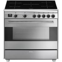 Smeg BG91IX2 Inductie fornuis Grijs
