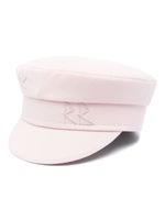 Ruslan Baginskiy casquette gavroche à logo appliqué - Rose - thumbnail