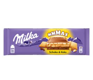 Milka Mmmax Schoko & Keks Melkchocolade 300 g