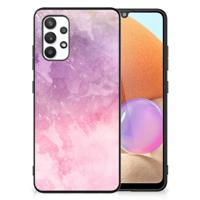 Kleurrijke Telefoonhoesje Samsung Galaxy A32 4G | A32 5G Enterprise Editie Pink Purple Paint
