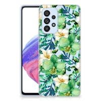 Samsung Galaxy A53 5G | TPU Case | Orchidee Groen