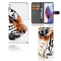 Hoesje Motorola Edge 30 Ultra Watercolor Tiger