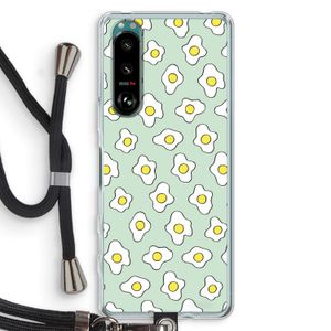 Spiegeleitjes: Sony Xperia 5 III Transparant Hoesje met koord