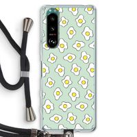 Spiegeleitjes: Sony Xperia 5 III Transparant Hoesje met koord