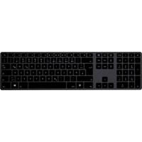 Matias FK418PCDCBB-DE Wireless USB-C® Aluminum Keyboard Toetsenbord Draadloos QWERTZ, Duits Zwart