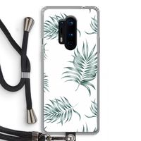 Simple leaves: OnePlus 8 Pro Transparant Hoesje met koord