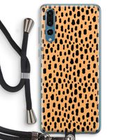 Panter: Huawei P20 Pro Transparant Hoesje met koord
