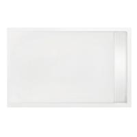Xenz Easy Tray douchevloer - 110x80x5cm - acryl - zonder gootcover - wit 6953-01