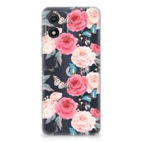 Motorola Moto E13 | TPU Case | Butterfly Roses