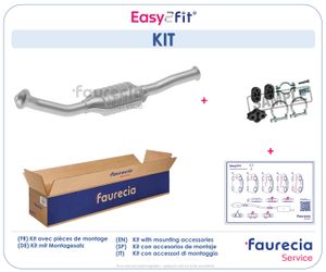 Katalysator Faurecia, u.a. fÃ¼r Peugeot, CitroÃ«n