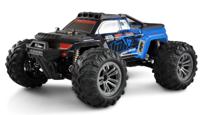 Amewi Daphoenodon Blauw Brushed 1:12 RC auto Elektro Monstertruck 4WD RTR 2,4 GHz Incl. accu en lader, Met lichteffect - thumbnail