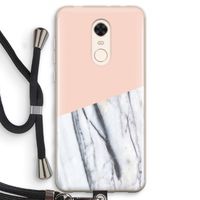 A touch of peach: Xiaomi Redmi 5 Transparant Hoesje met koord