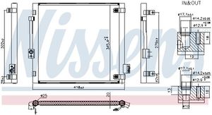 Condensor, airconditioning 940688