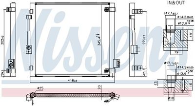 Condensor, airconditioning 940688