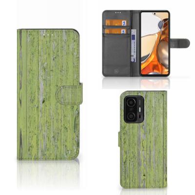 Xiaomi 11T | 11T Pro | Book Style Case | Green Wood