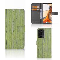 Xiaomi 11T | 11T Pro | Book Style Case | Green Wood