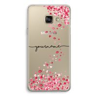 Hartjes en kusjes: Samsung Galaxy A3 (2016) Transparant Hoesje