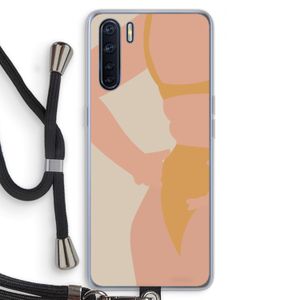 Bikini body: Oppo A91 Transparant Hoesje met koord