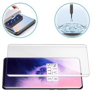 Mocolo UV OnePlus 7 Pro, 7T Pro Screenprotector van gehard glas - Doorzichtig