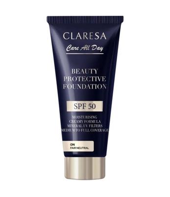 Claresa beauty protective foundation spf 50 0n fair neutral 30ml