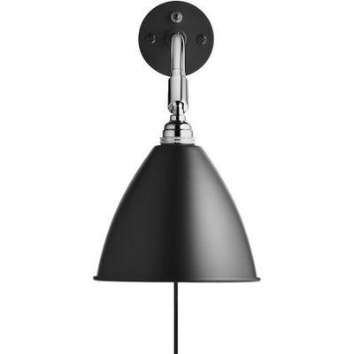 Gubi Bestlite BL7 16 Wandlamp - Chroom & Mat zwart Gubi Bestlite BL7 16 Wandlamp - Chroom & Mat zwart