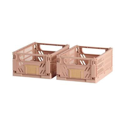 Set van opstapelbare opbergboxen Zand 3,3 L