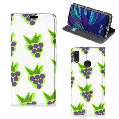 Huawei Y7 hoesje Y7 Pro (2019) | Flip Style Cover | Druiven