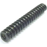 Post-moderne zadelpenveer Cushy lengte 115mm zwart