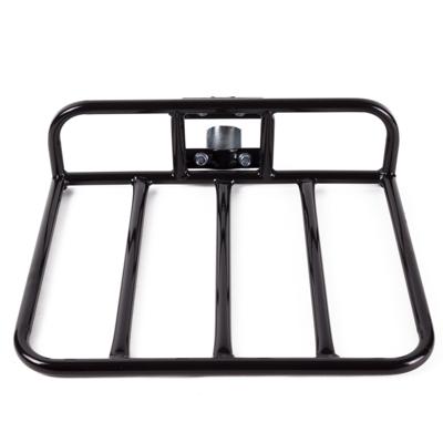 Benson Fietsvoordrager - zwart - metaal - 40 x 38 x 12 cm - fietsendrager voorop de fiets