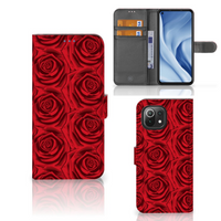 Xiaomi 11 Lite 5G NE | Mi 11 Lite Hoesje Red Roses - thumbnail