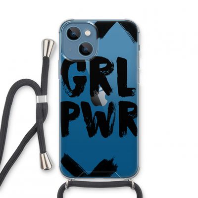 Girl Power #2: iPhone 13 mini Transparant Hoesje met koord
