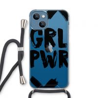 Girl Power #2: iPhone 13 mini Transparant Hoesje met koord
