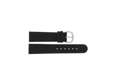 Horlogeband Danish Design IV12Q742 / IQ12Q827/ IQ13Q827 Leder Zwart 20mm
