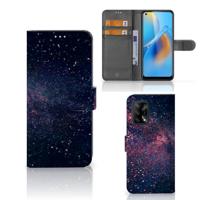 OPPO A74 4G | Book Case | Stars
