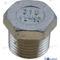 GS30583 - 1" RVS MANNELIJKE STEKKERS