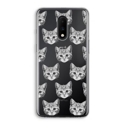 Kitten: OnePlus 7 Transparant Hoesje