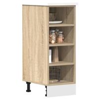 Onderkast Riga 30x44,5x81,5 cm bewerkt hout sonoma eikenkleurig Onderkast Riga 30x44,5x81,5 cm bewerkt hout sonoma eikenkleurig