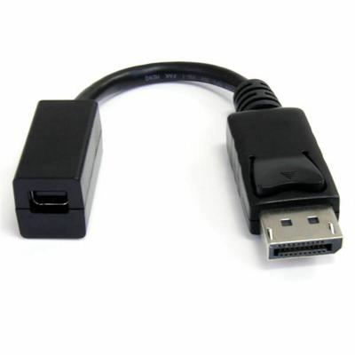 Mini DisplayPort naar DisplayPort-Adapter Startech DP2MDPMF6IN 4K Ultra HD Zwart