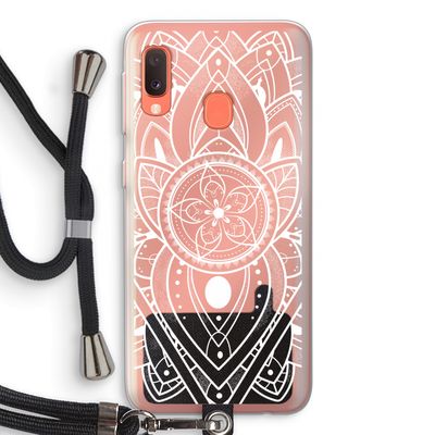 It's Complicated: Samsung Galaxy A20e Transparant Hoesje met koord