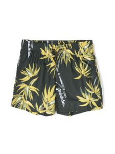 Sundek short de bain à imprimé graphique - Vert