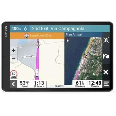 GPS - GARMIN - Camper 1095 - 10 scherm - Dubbele oriëntatie