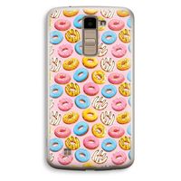 Pink donuts: LG K10 (2016) Transparant Hoesje
