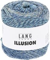 Lang Yarns Illusion 0006 Blauw/Grijs/Beige