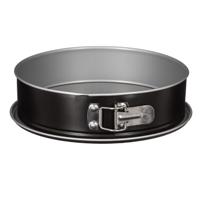 5five Taarten bakvorm/springvorm - metaal - zwart - 26 cm - rond