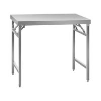 RVS werktafel - ECO - 60 x 100 cm - 210 kg - inklapbaar - Royal Catering
