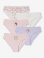 Set van 5 slipjes Disney® Princesses voor meisjes lichtroze