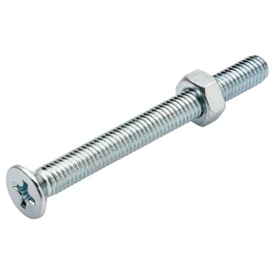 Homefix Metaalschroef Vz Pk PH1 + Moer M3X40 | 16 stuks - 6701.50.00060