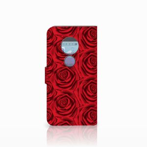 Motorola Moto G6 Play Hoesje Red Roses
