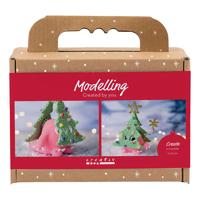 Creativ Company Mini hobbyset boetseren kerstboommonster